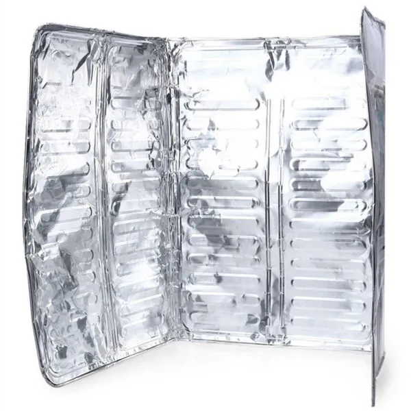 Новинка перегородка из алюминиевой фольги для приготовления пищи тарелка