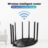 tenda ac23 gigabit dual band wifi router wireless amplifier 2100mbps 2 4ghz 5ghz repeater wider coverage network extender
