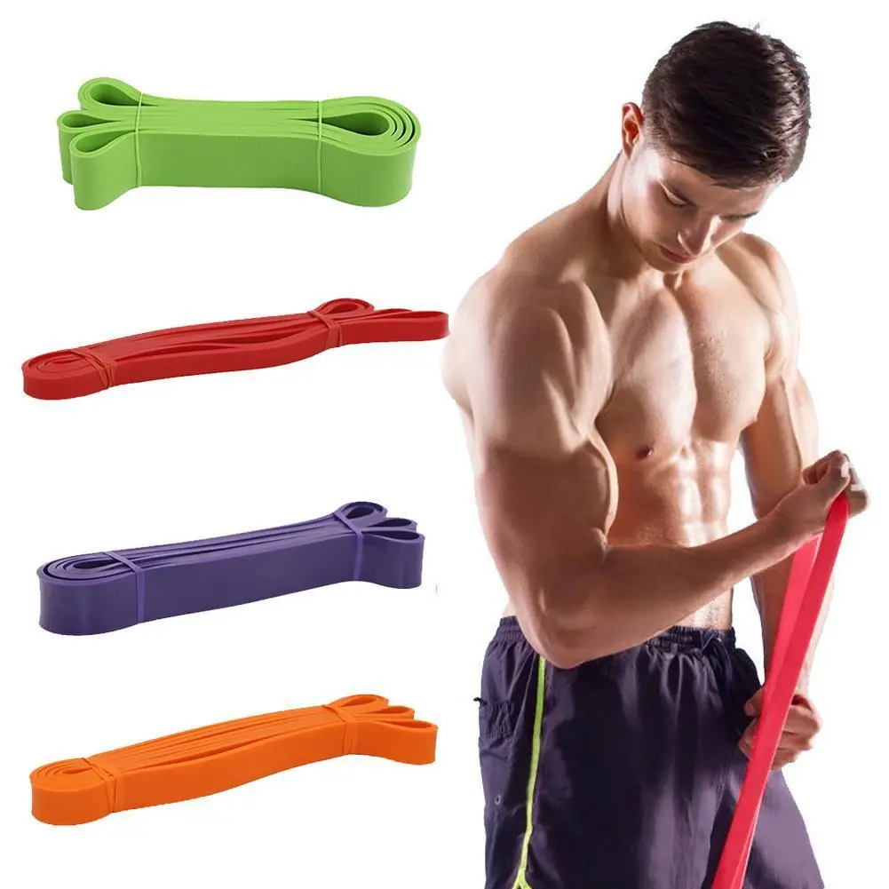 Латекс Сопротивление эластичная лента широкая резиновая повязка прочность