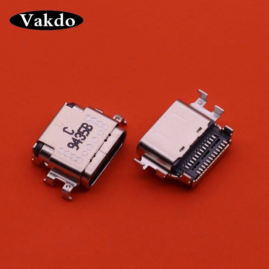 

2Pcs For Lenovo YOGA 720-13IKB 720S-14IKB K42-80 V720 Type C Usb Jack Charging Port Socket Connector Repair Parts