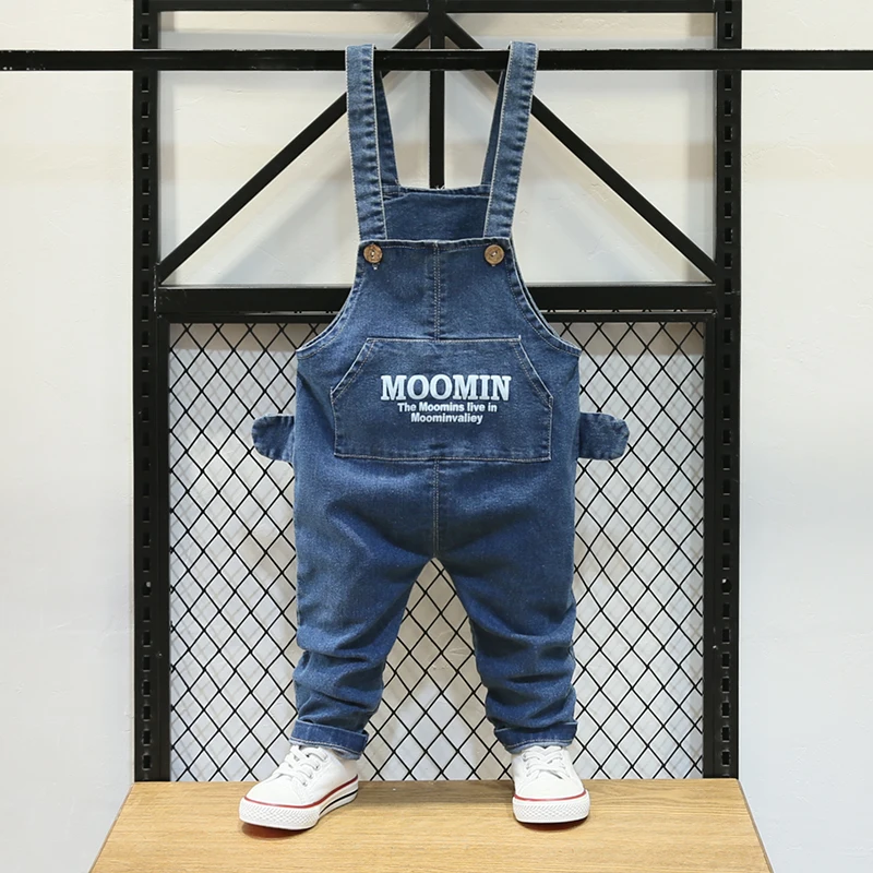 

Джинсовый комбинезон для мальчиков и девочек, на возраст 12-5 лет