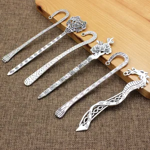 Модные антикварные закладки из металлического цинкового сплава, ювелирные изделия сделай сам, длина около 135 мм (5,31 дюйма) K01053