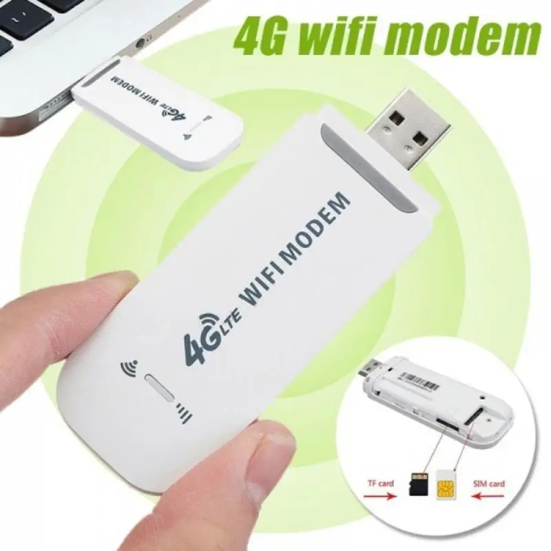 4G LTE USB Wi Fi Модем 3g 4g Usb ключ автомобильный роутер донгл сетевой адаптер со слотом