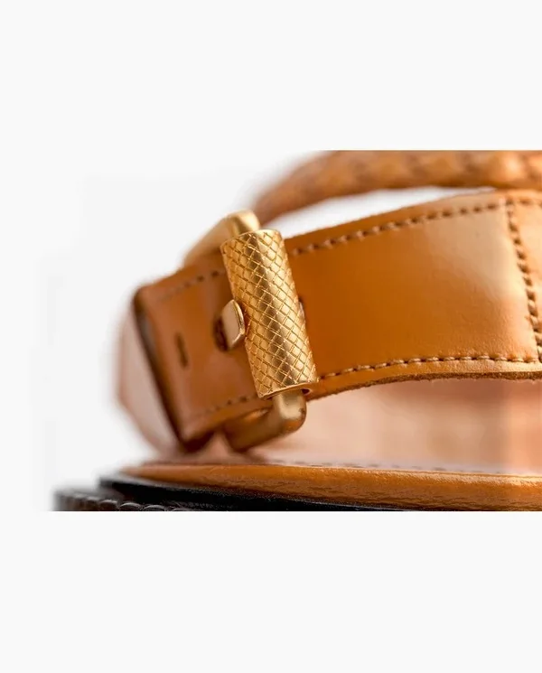 

Low Sandals Woman Leather Female Shoe Large Size Buckle Breathable 2021 Summer Low-heeled Girls New Big Comfort Beige Velvet