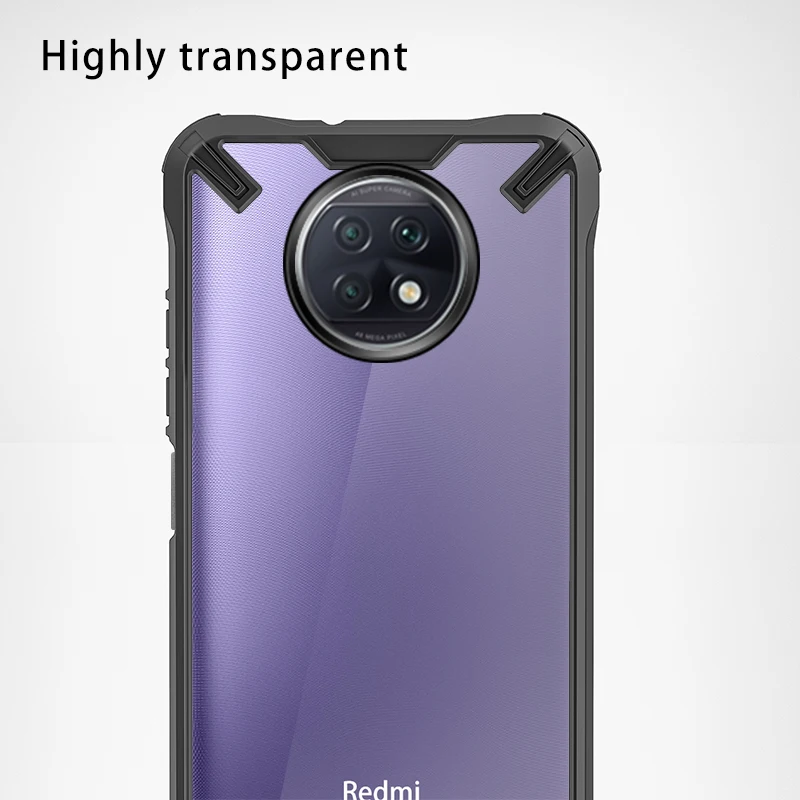 

Rzants For Xiaomi Redmi Note 9T Redmi Note 7 8 Pro Redmi Note 9 9s 9 Pro Case Hard Shockproof Slim Crystal Clear Cover Casing