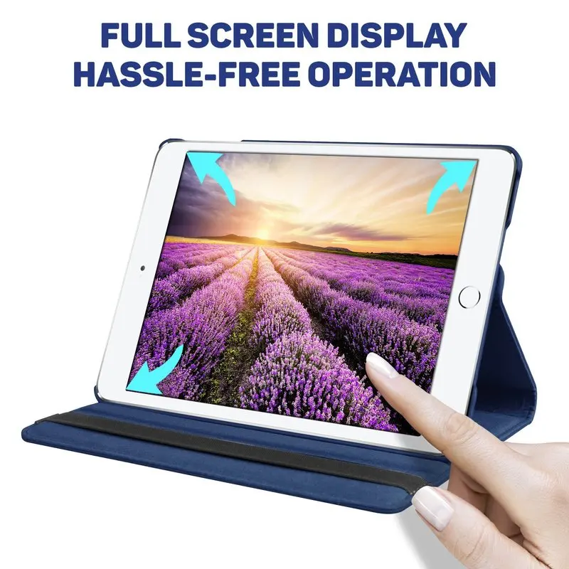 Чехол для iPad 10 2 дюйма вращающийся на 2019360 градусов чехол с автоматическим спящим
