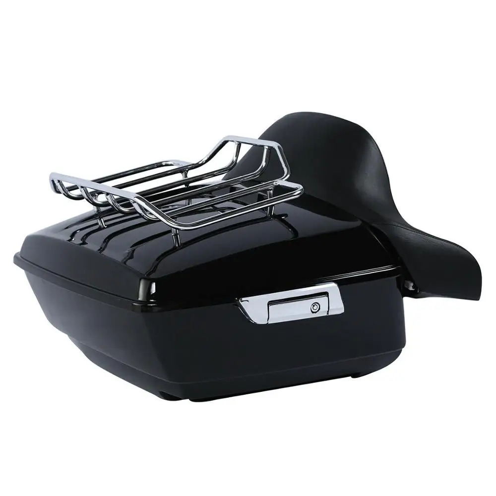 Мотоциклетный багажник King Pack спинка багажника для Harley Touring Tour Pak Road Street Glide Electra