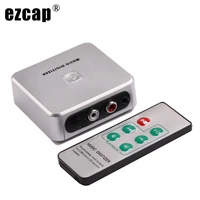 ezcap usb music digitizer converter convert old analog music to mp3 audio format and save to usb flash drive u disk or sd card