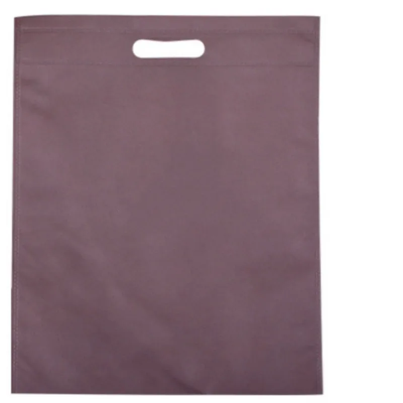 Coffee Vogvigo Environmental Storage Bag Handbag Foldable Shopping Bags Reusable Folding Grocery Nylon Tote Bag Solid Color - Цвет: Coffee
