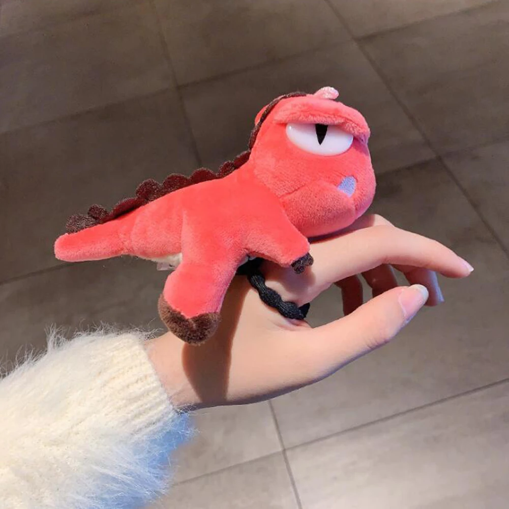 

1Pc Women Hair ring Headwear Hair Korean Version The Cartoon Headwear Girl Rubber Band Sweet Cute Hair Accessories Dinosaur Doll