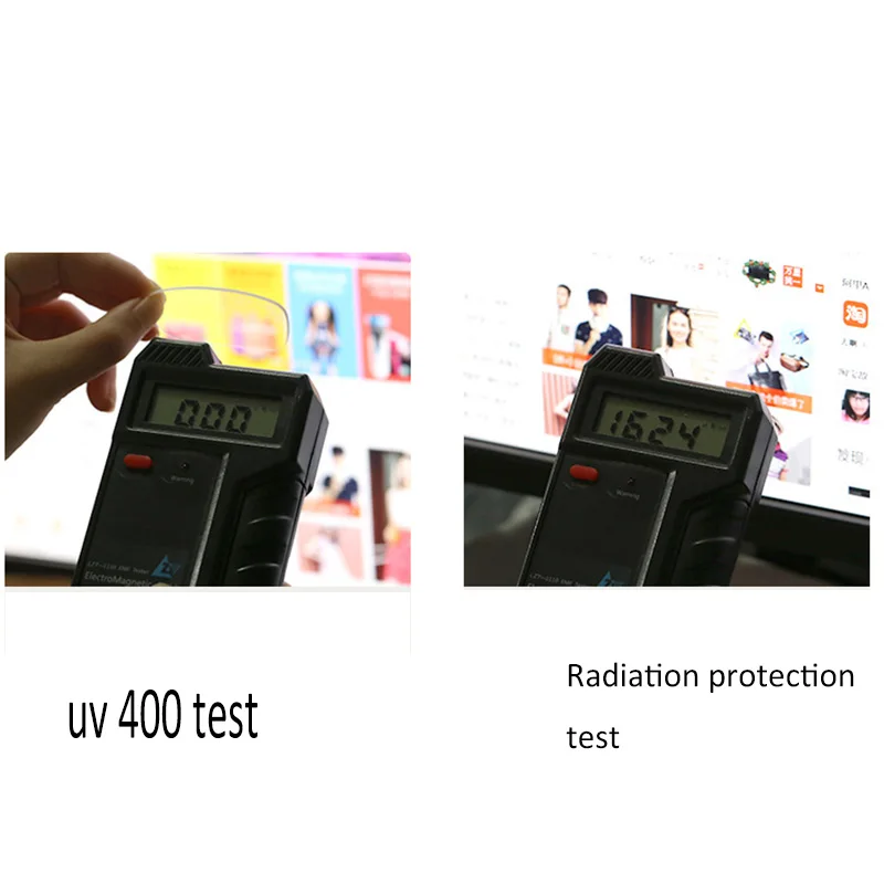 Очки для чтения UV400 мужчин и женщин аксессуар с синей смолой в полуоправе работы