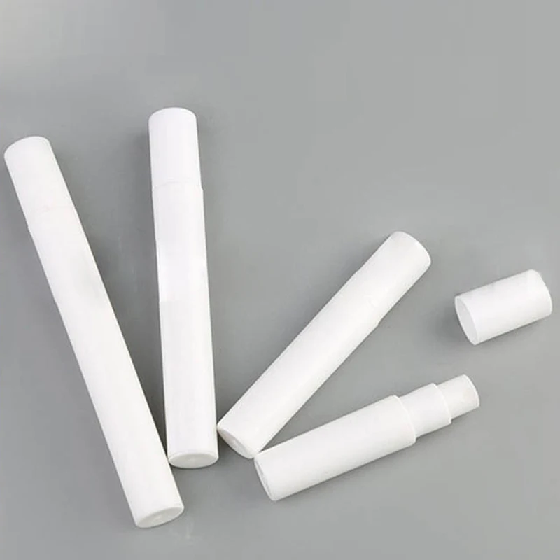 

5Pcs 2ml 3ml 4ml 5ml White Plastic Perfume Atomizer Small Mini Empty Spray Refillable Bottle Travel Vials Cosmetics Containers