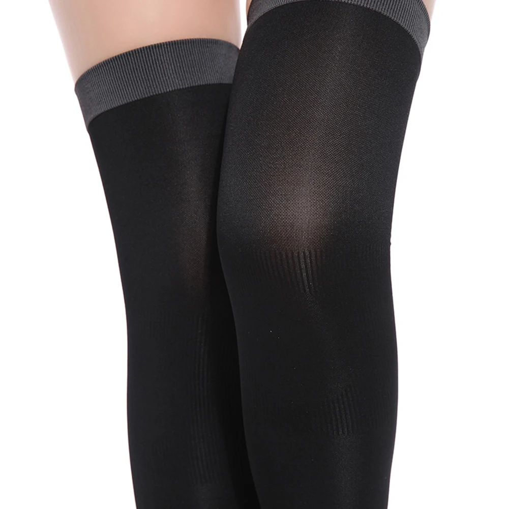 

Overnight Slimming Compression Socks Stretchy Thigh High Socks for Women Girl d88