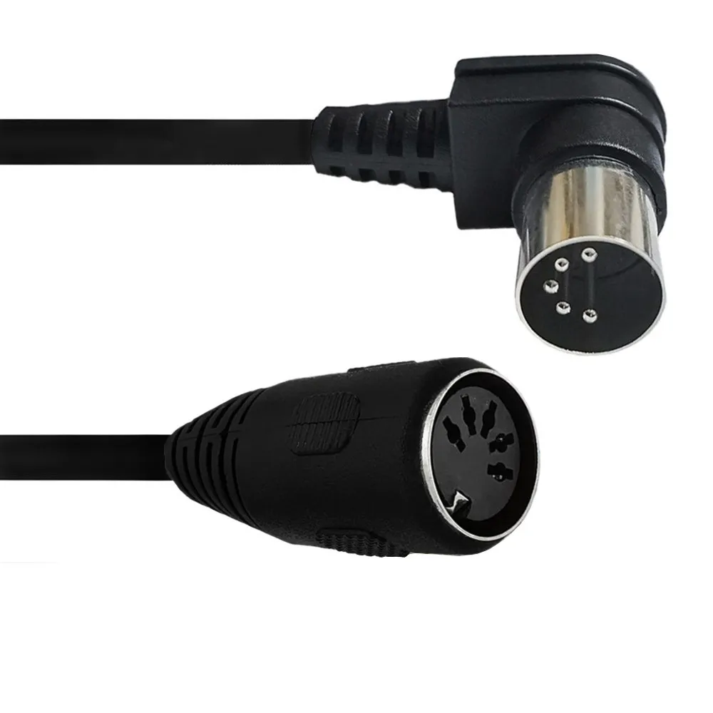 Кабель-адаптер для MIDI-клавиатуры разъем 5Pin 90 градусов | Компьютеры и офис