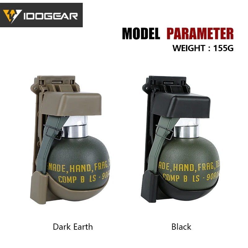 Модель гранаты IDOGEAR манекен кэш памяти с базовой системой Molle быстросъемный жилет