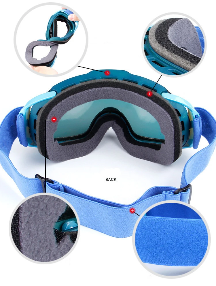 2019 взрослые горнолыжные очки женская маска спортивные для снега женские