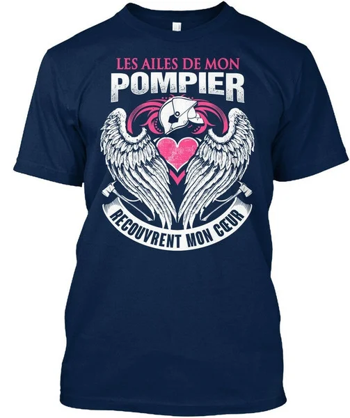 

Mon Pompier Recouvrent Coeur Standard Unisex T-shirt