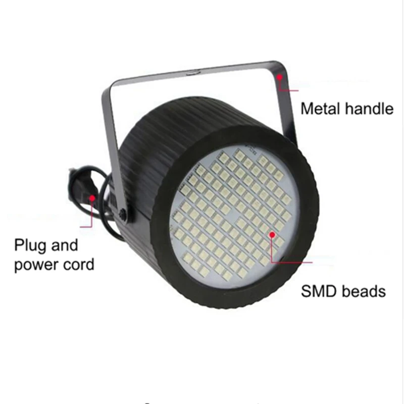 88 светодиодный RGB мерцающий светильник стробоскоп звук голоса активный