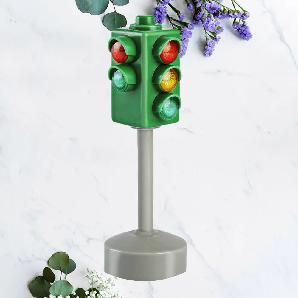 

1pc Simulation Traffic Light Model Double-end Traffic Signal Light Model Traffic Safety Education Early Education Road