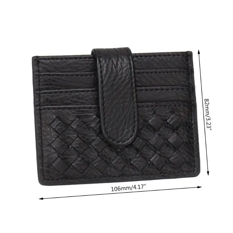 

Fashion Slim Leather Credit Card Holder Cards Case Pocket Wallet Organizer