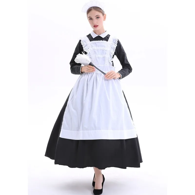 Костюм большого размера для Хэллоуина черно-белый костюм Фестиваля Пива