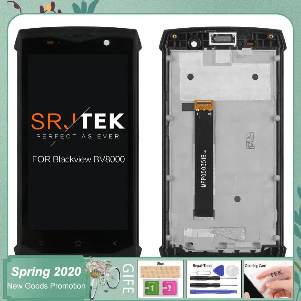 Для Blackview BV8000 LCDs Pro ЖК экран дигитайзер сборка 5 &quotсенсорный для дисплей Запасные