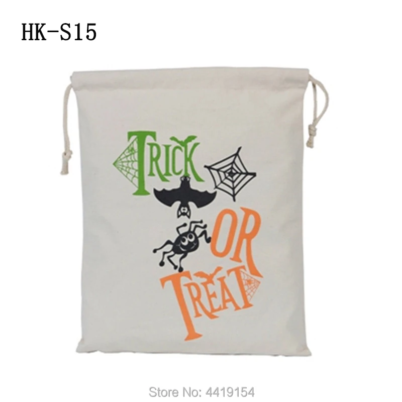 Promation 50 шт./лот сумка на шнурке 14 видов стилей Сумка На Хэллоуин монограмма пакет