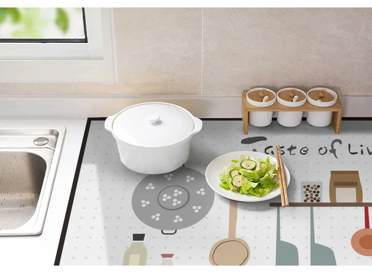 Kitchen clean up self-adhesive oil resistant adhesive paper high-temperature resistant stove anti-oilproof wall sticker tile