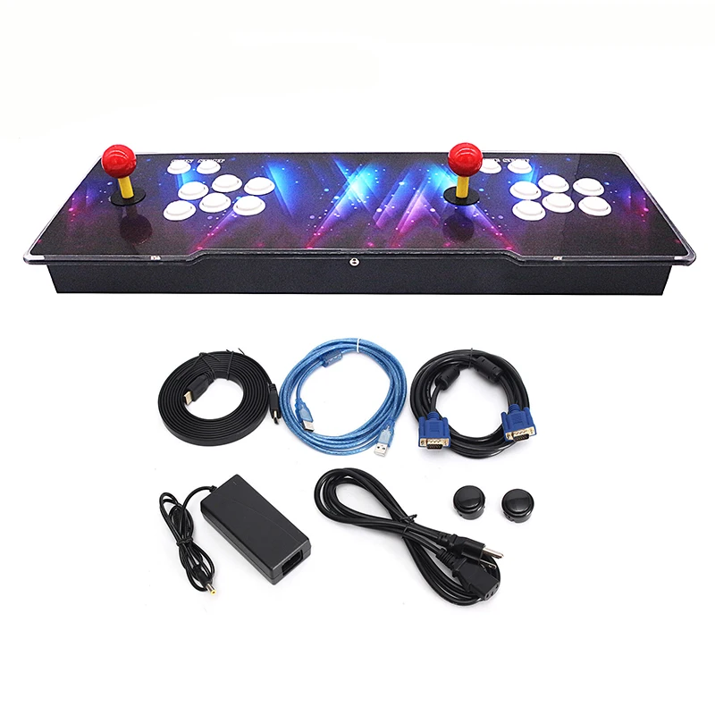 Игровая консоль Pandora 3D с Wi-Fi аркадная игровая 4018 в 1 HD/ VGA выход Jamma кабинет для 2