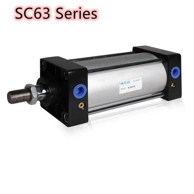 Стандартный Воздушные цилиндры 63 мм Диаметр Двойное действие пневматический