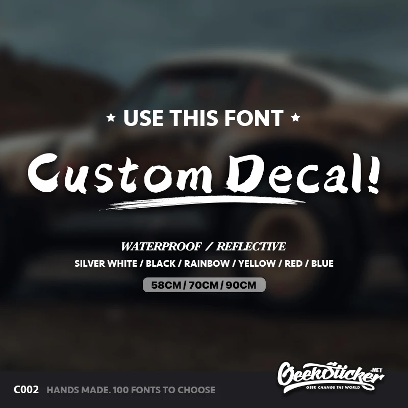 Наклейка на лобовое стекло автомобиля с надписью заказ самоклеящаяся наклейка в