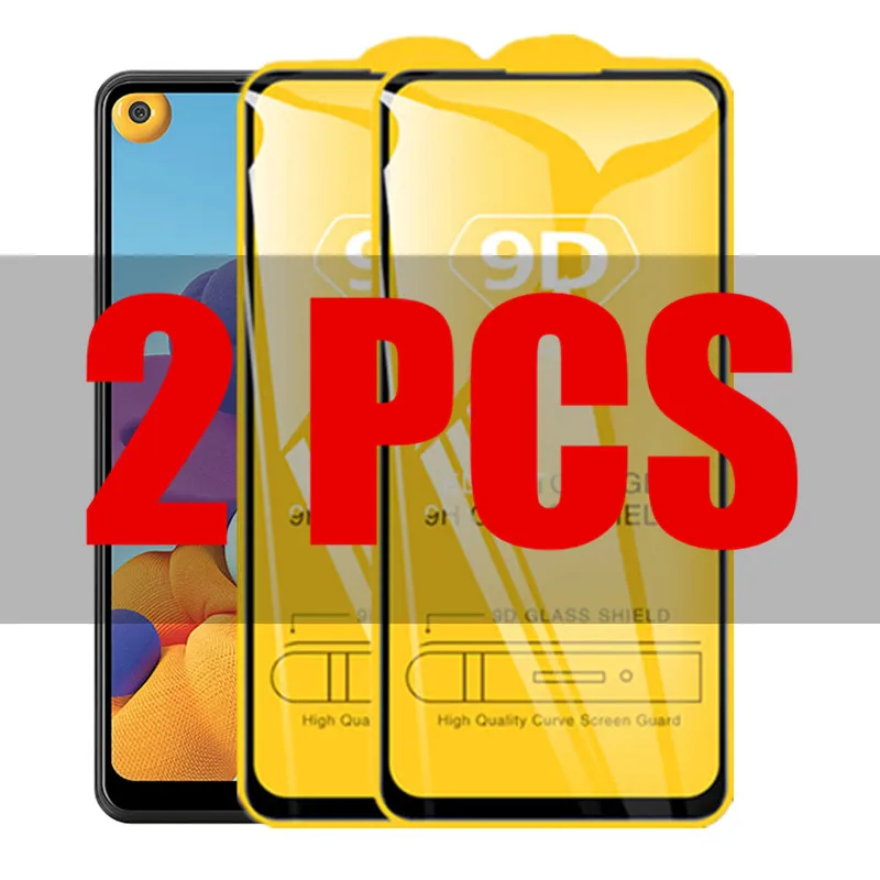 

2 шт. 9D стекло для Samsung A21 Защитное стекло для Samsung Galaxy A21 21 SM-A215U SM-A215U1 6,5 "Защитная пленка для экрана