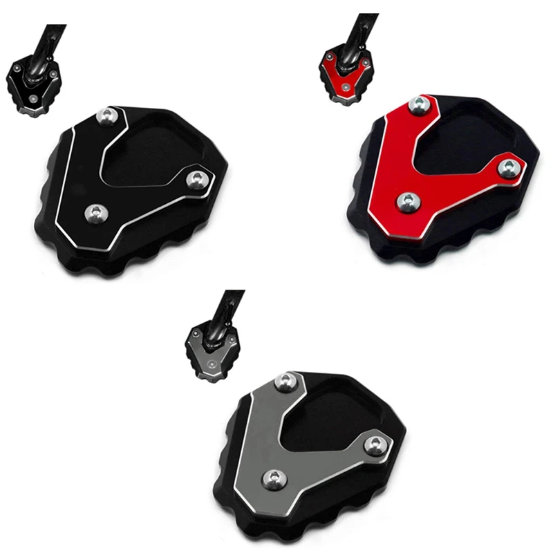 

Motorcycle Kickstand Extension Pad Aluminum Foot Side Support Stand Plate for Honda CB500X 2019 2020