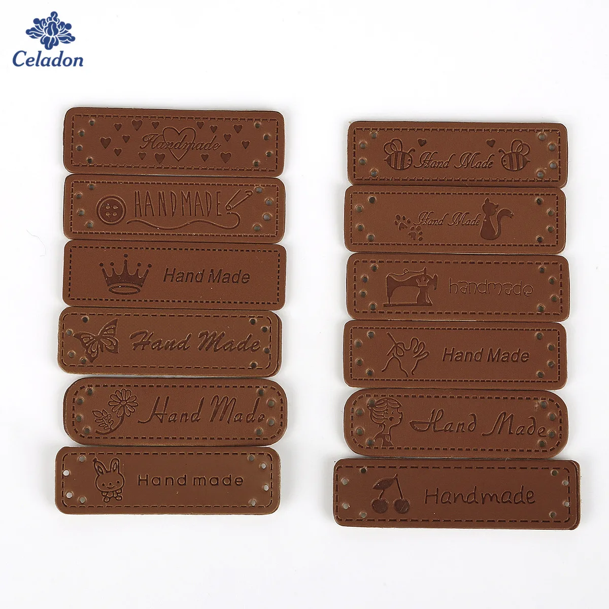 Ярлыки ручной работы для одежды ярлыки из искусственной кожи джинсовые сумки