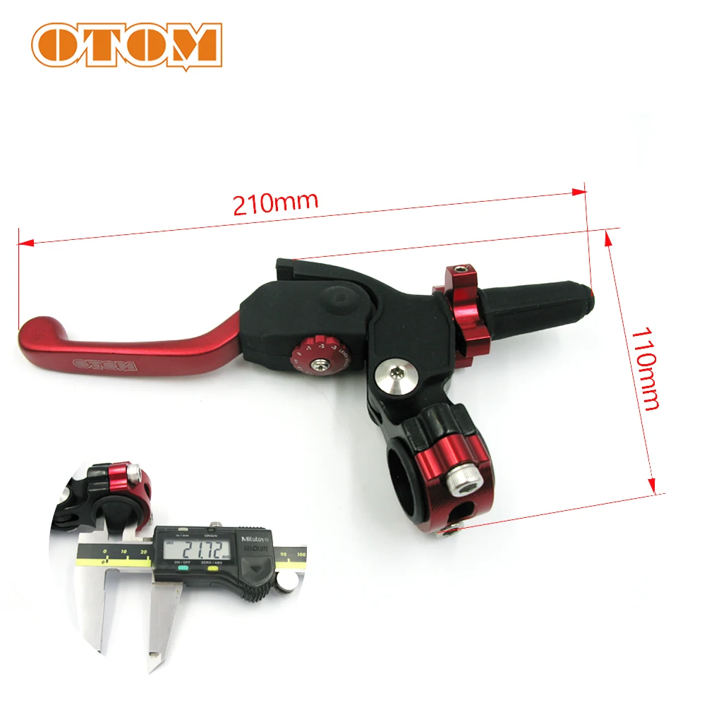 OTOM рычаг сцепления для мотоцикла кросс байка защита от падения складной