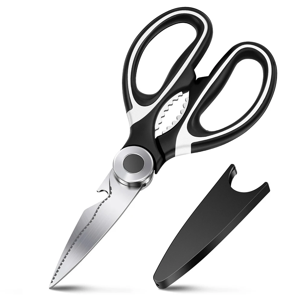 

Kitchen Scissors Cooking Fish Meat Scissors Sharp Stainless Steel Multifunction Premium Scissors Kitchen Accessories Gadgets