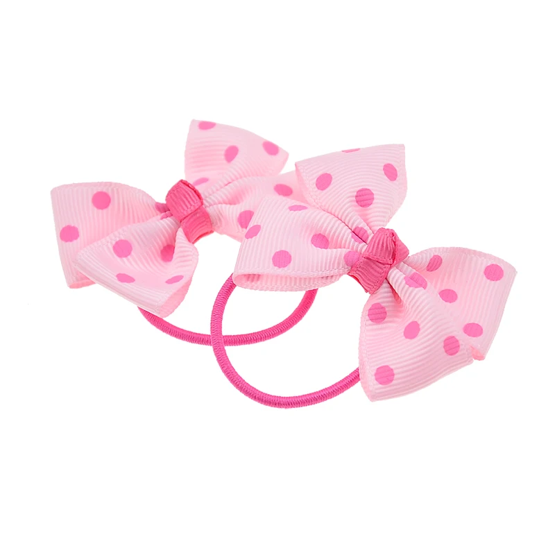 10 шт./лот Детская резинка для волос девочек резинки конского хвоста аксессуары