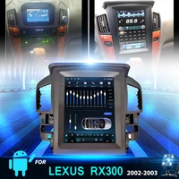 car radio android vertical screen tesla style auto dvd player for lexus rx300 navigation gps multimedia player