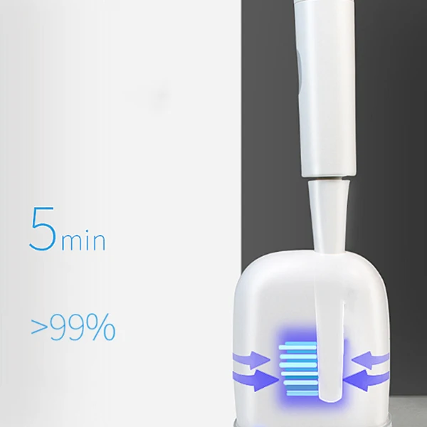 

Portable Toothbrush Disinfection Machine UV Toothbrush Disinfection Box Electric Toothbrush Cap Toothbrush Box(2PCS)
