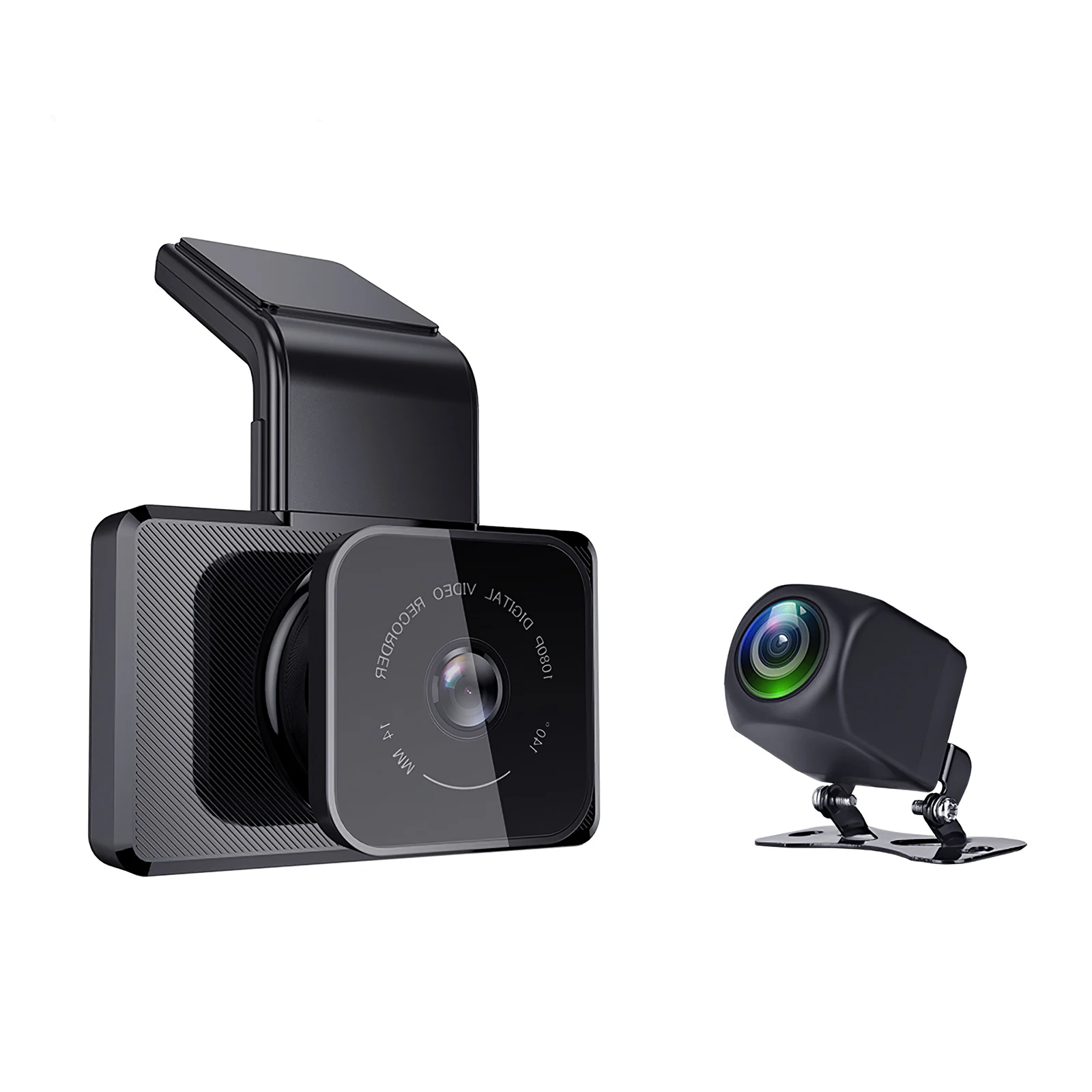 

New Covert Dual-recording Driving Recorder with Night Vision with WIFI and GPS Track 1080P No Light Night Vision Rear Camera