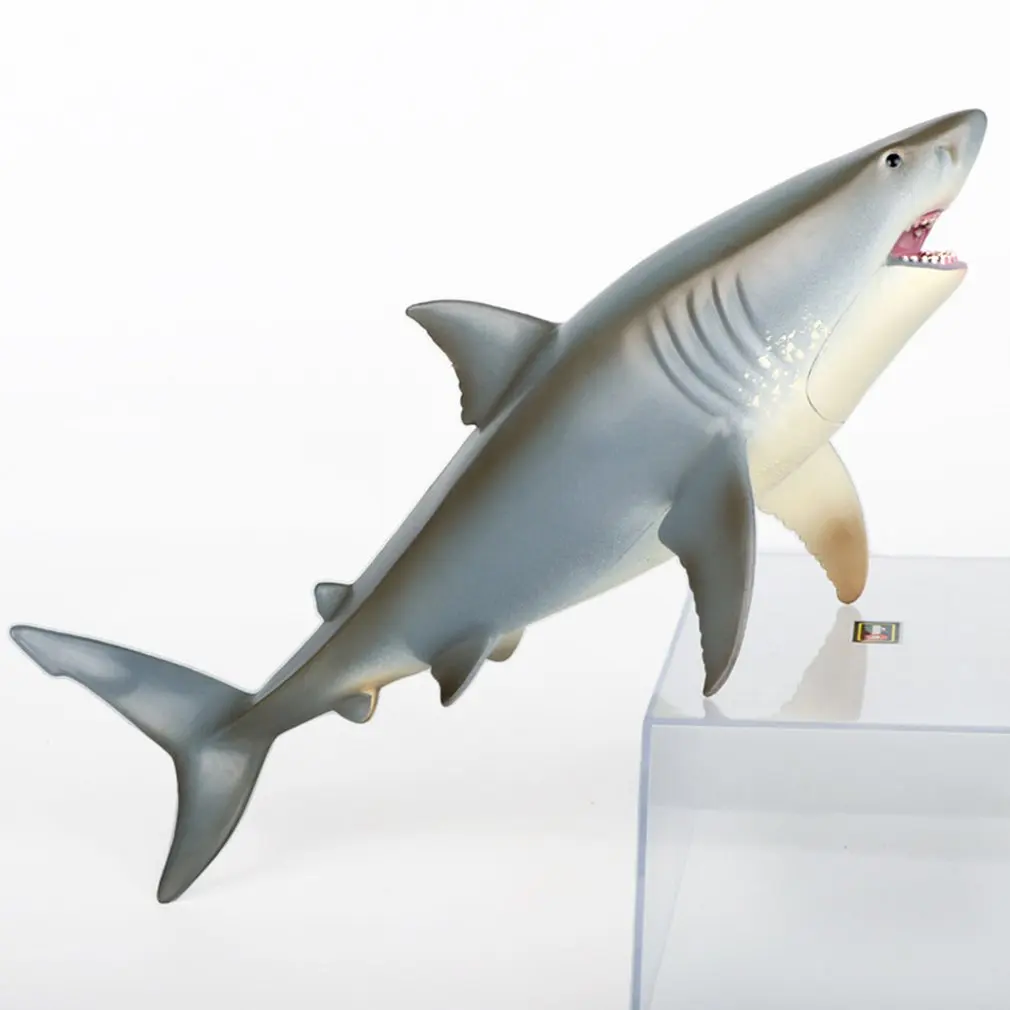

Lifelike Shark Toy Anti Stress Squeeze Big Shark Collection Toy For Kid Gift