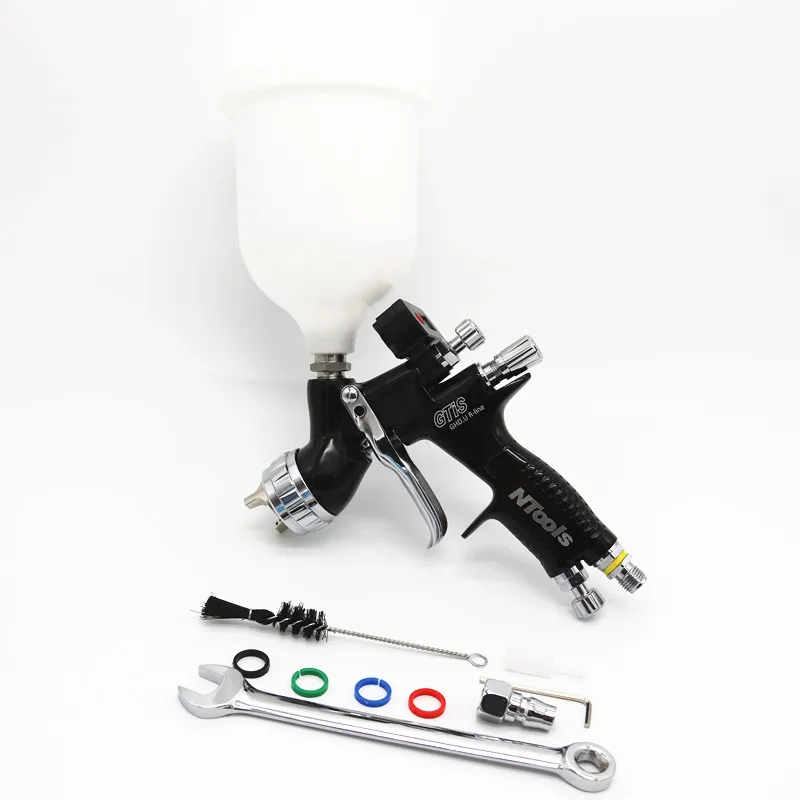 Пистолет-распылитель GTIS с цифровым дисплеем краскопульт для автомобиля |