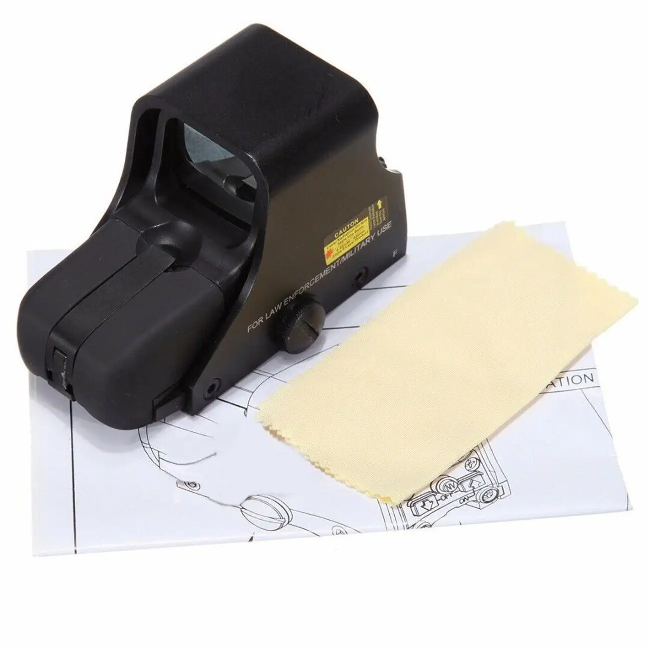 Тактический голографический прицел Коллиматорный с красной/зеленой точкой для