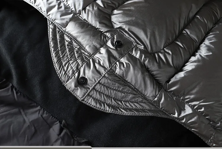

New 2020 Harsh Winter White Goose Down Coat Double Hat for Men Thicken Outwear Windproof Hooded Size M-XXXL