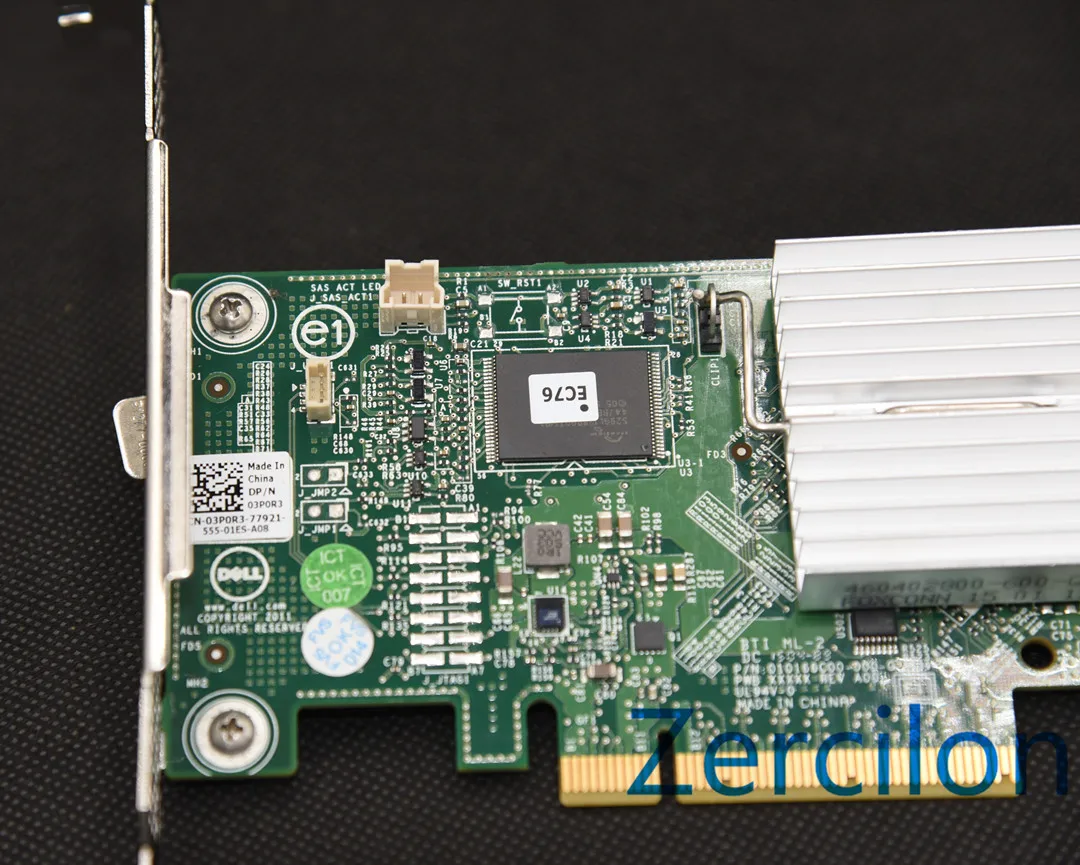 Б/у оригинальный контроллер Dell Perc H310 SATA / SAS HBA RAID 6 Гбит/с PCIe x8 LSI 9240 8i M1015|Платы