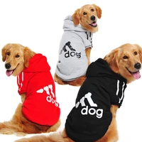 3xl 9xl pet cartoon dog costumes clothes cotton hoodies jacket winter large dog sweaters clothing sports dog clothes t shirt