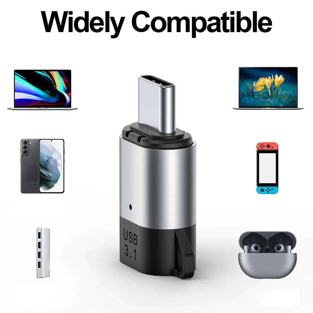 Магнитный адаптер USB C 100 Вт 24 контакта быстрая зарядка магнитный преобразователь