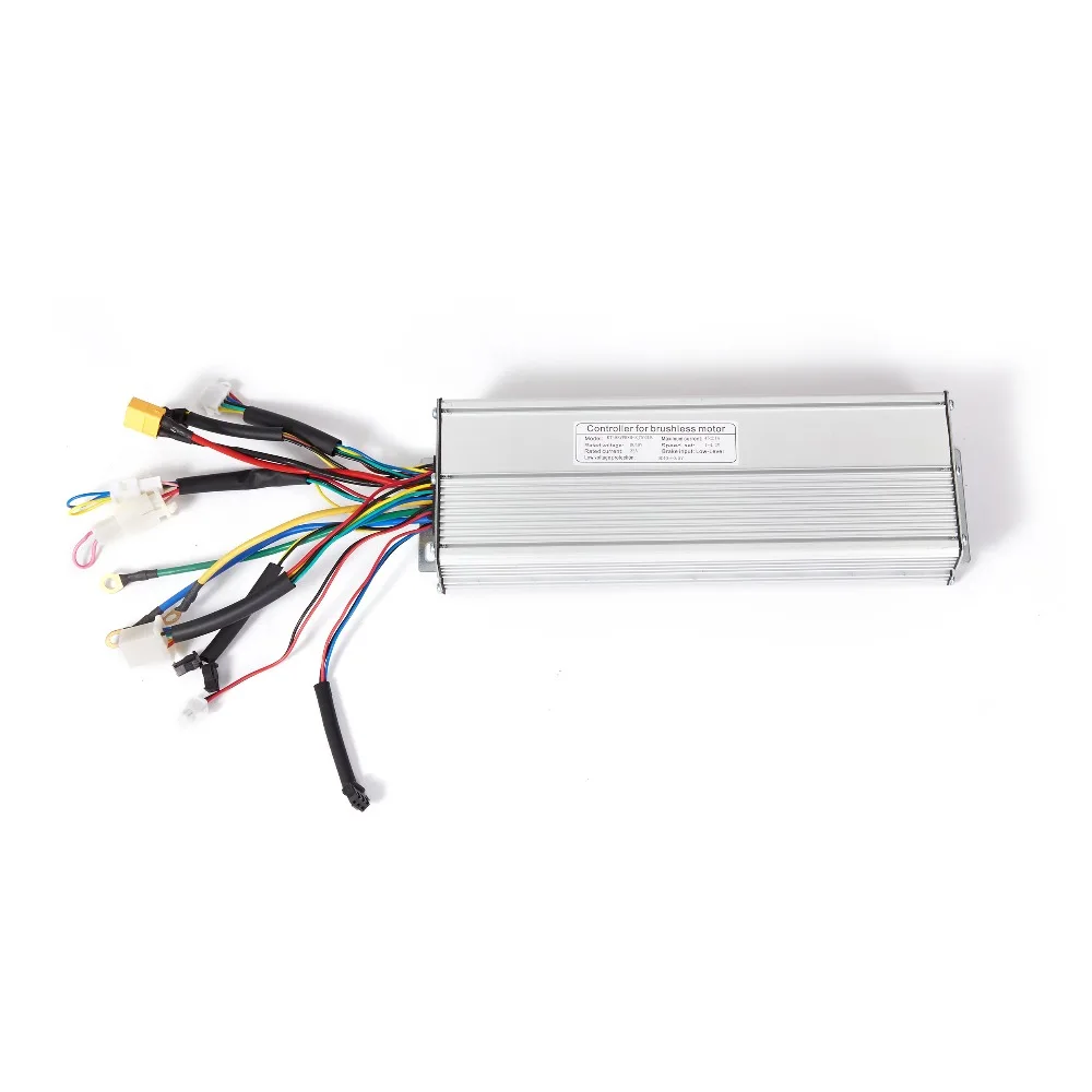 18 Mosfet контроллер KT подходит для 48V 1500/2000 ваттовый мотовелосипед; безщеточный безредукторных мотор для центрального движения двойной режим/Синусоидальная волна, фара для электровелосипеда в ключевой программист