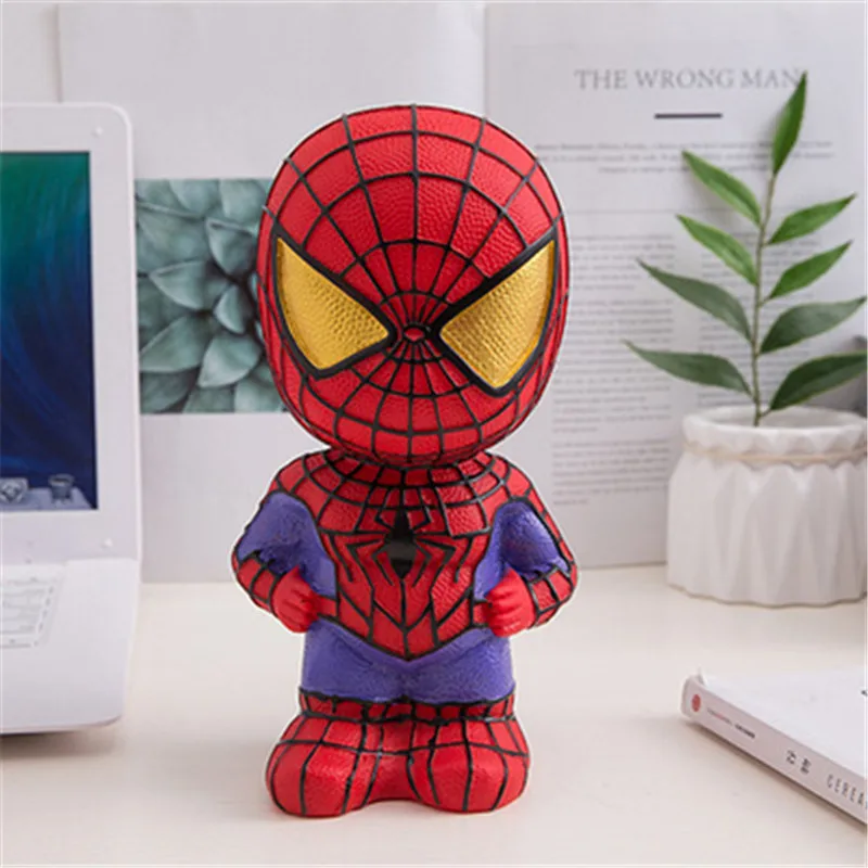 Копилка фигурки Marvel Человек паук Железный человек Капитан Америка Халк Мстители