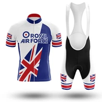 2021 royal air force cycling sets summer cycling jersey set road bicycle jerseys mtb bicycle wear breathable cycling clothing